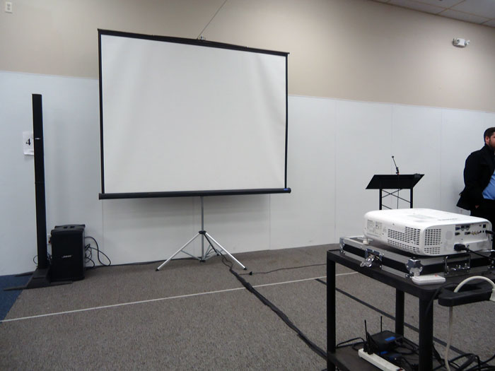 rent projector in ohio at apex event production