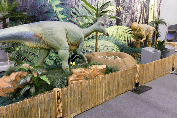 COSI Dinosaur Exhibit