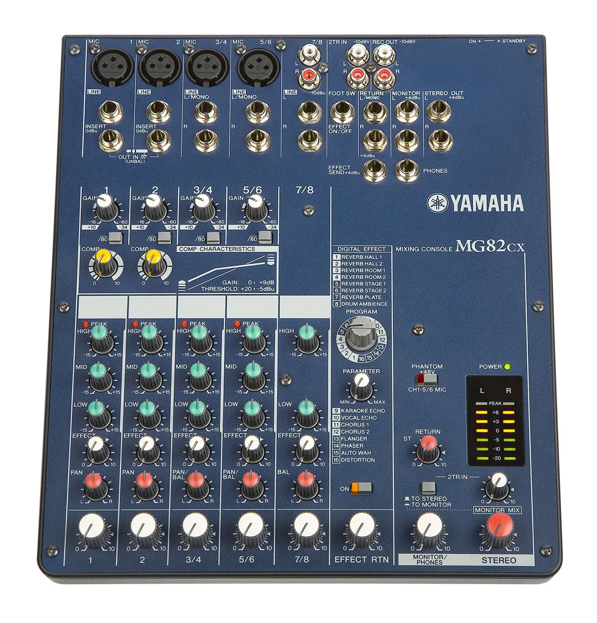 Yamaha MG82CX 8ch Sound Mixer Apex Event Pro