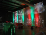 rent direct projection lights and up lighting in ohio at apex event production