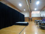 stage and backdrop drapes for rent in ohio at apex event production