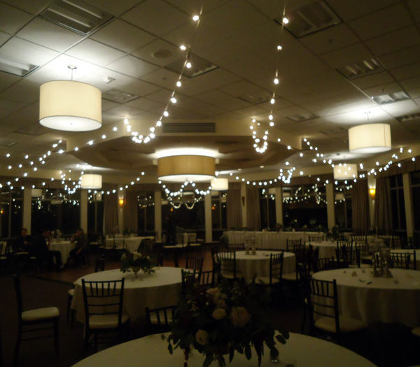 rent bistro lights and wedding decorations in ohio at apex event production