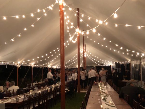 rent bistro lights in columbus ohio for your wedding at apex event pro