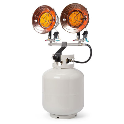 portable propane top tank heater for rent in ohio at apex event production